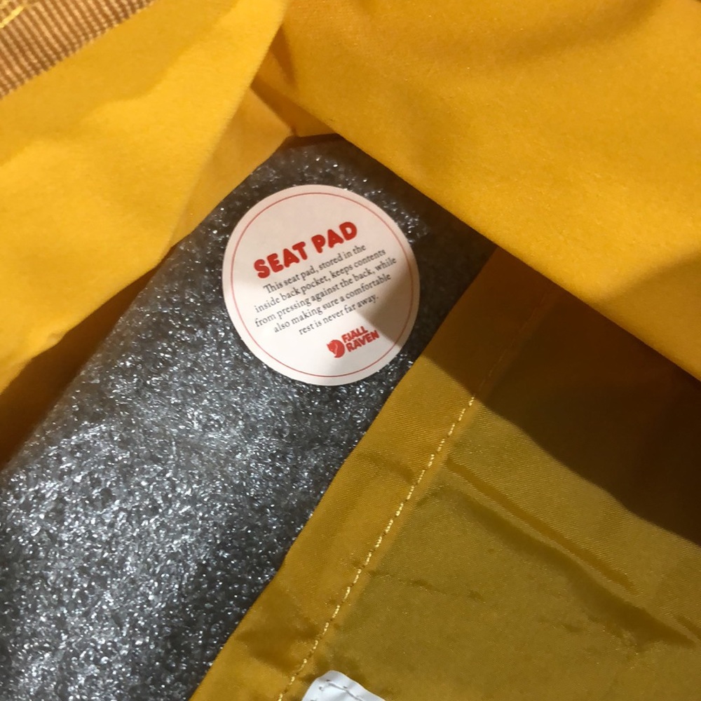 Fkallraven Kanken backpack Ochre - Picture 9 of 10